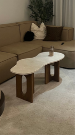 Table basse en marbre HIZIA